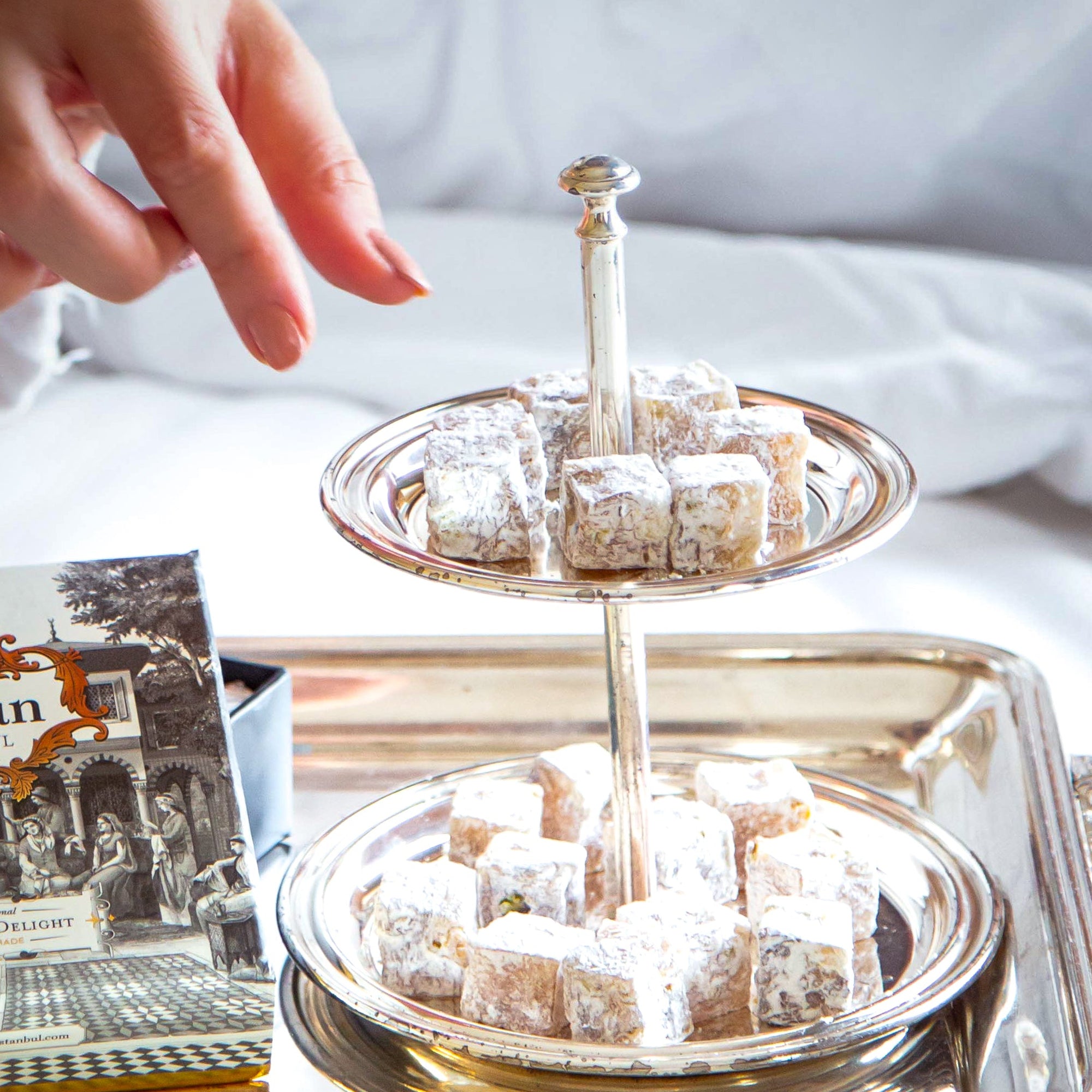 Duble Antep Fıstıklı Çifte Kavrulmuş Lokum 450 gr