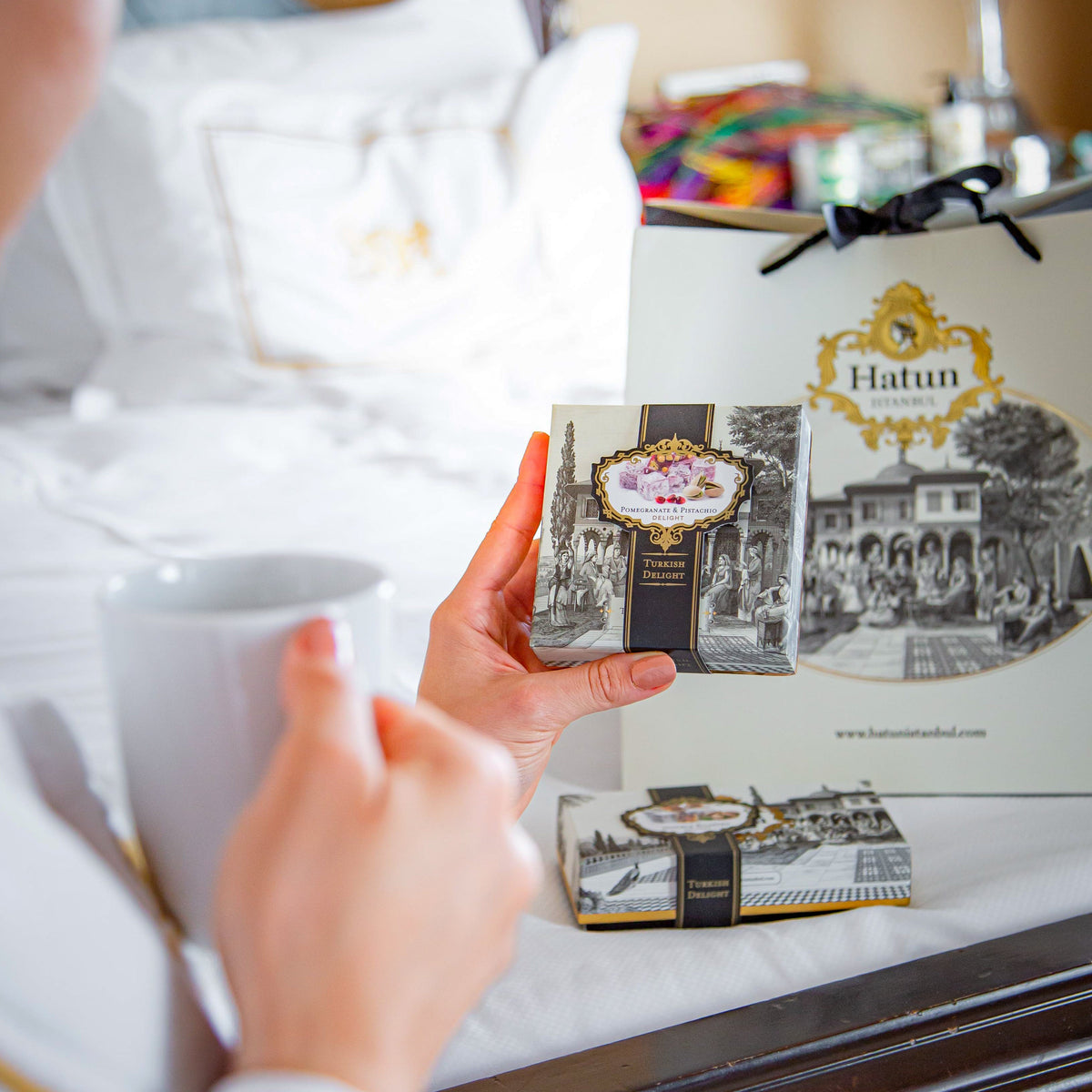 Narlı Antep Fıstıklı Lokum 150 gr – Hatun İstanbul