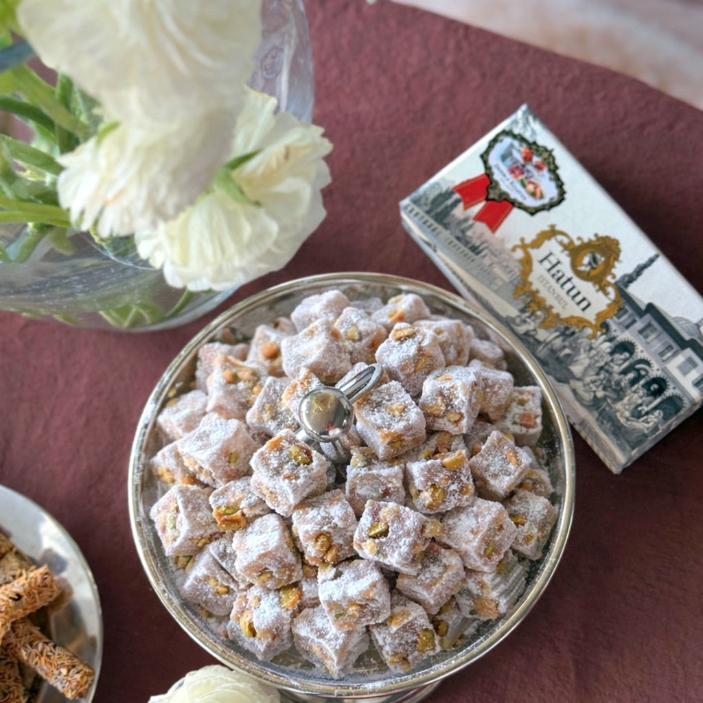 Duble Antep Fıstıklı Çifte Kavrulmuş Lokum 180 gr