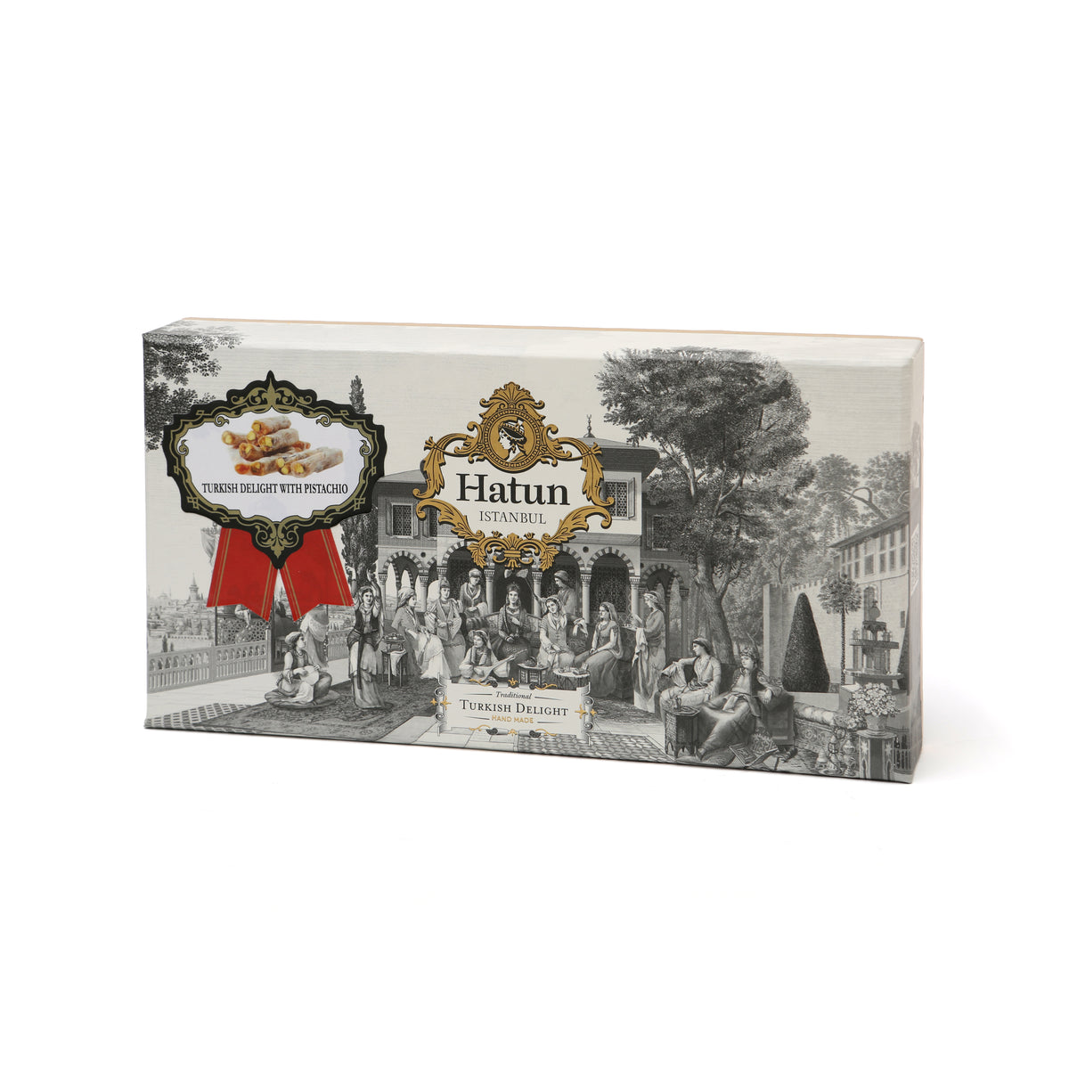 Duble Antep Fıstıklı Fitil Lokum 400 gr – Hatun İstanbul